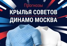 Прогноз Крылья Советов - Динамо Москва