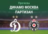 Прогноз Динамо Москва - Партизан