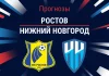 Прогноз Ростов – Нижний Новгород