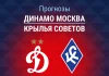 Прогноз Динамо Москва - Крылья Советов