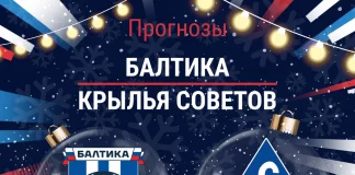 Прогноз Балтика - Крылья Советов