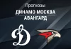 Прогноз Динамо Москва - Авангард