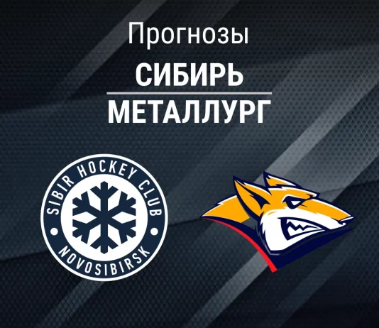 Сибирь – Металлург: прогноз на Кубок Гагарина 28 марта 2026 года Прогноз Сибирь - Металлург