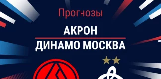 Прогноз Акрон - Динамо Москва