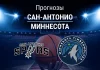 Прогноз Сан-Антонио - Миннесота