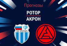 Прогноз Ротор - Акрон