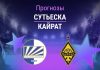 Прогноз Сутьеска - Кайрат