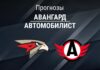 Прогноз Авангард - Автомобилист